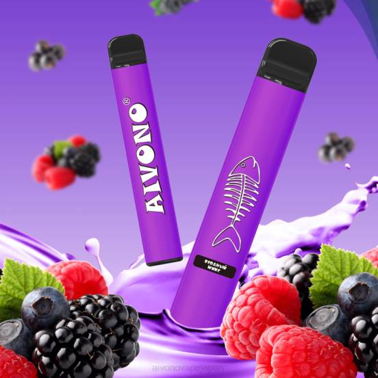 ミックスベリー Aivono AIM FISHBONE 600 0822285 | Aivono Vape Japan