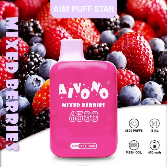 ミックスベリー Aivono AIM PUFF STAR 6500 0822290 | Aivono Japan