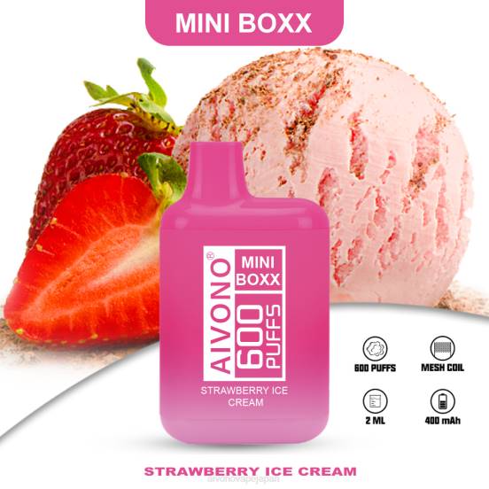 ストロベリーアイスクリーム Aivono AIM MINI BOXX 600 0822232 | Aivono 日本